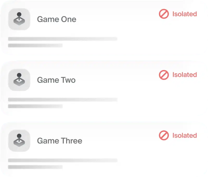 Embedded wallets fragmenting assets